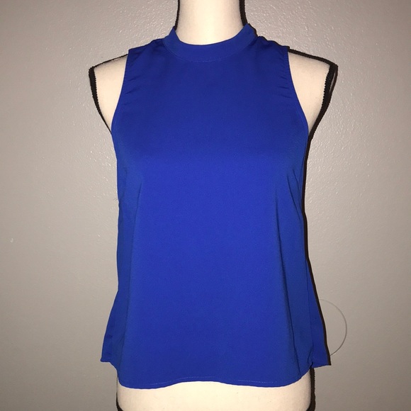 Sugarlips Tops - SUGAR+LIPS  Royal Blue Blouse.